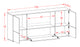 Sideboard Elvezia, Rost (180x79x35cm)