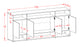 Sideboard Felia, Eiche (180x79x35cm)