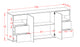 Sideboard Francesca, Beton (180x79x35cm)