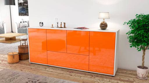 Sideboard Eli, Orange (180x79x35cm)