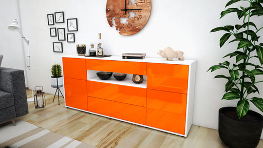 Sideboard Emma, Orange (180x79x35cm)