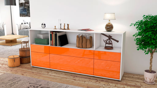 Sideboard Estella, Orange (180x79x35cm)