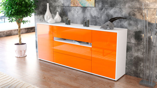 Sideboard Fernanda, Orange (180x79x35cm)