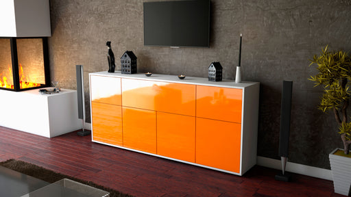 Sideboard Gianna, Orange (180x79x35cm)