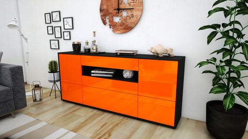 Sideboard Elvira, Orange (180x79x35cm)