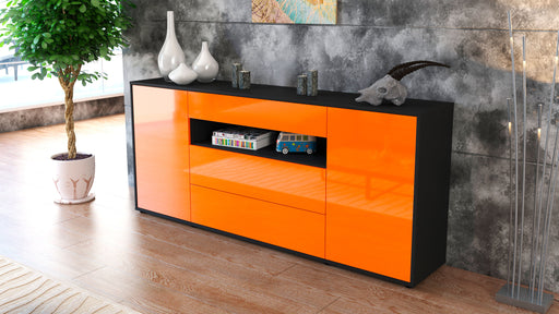 Sideboard Filippa, Orange (180x79x35cm)