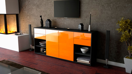 Sideboard Franka, Orange (180x79x35cm)
