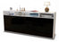 Sideboard Evelina, Schwarz (180x79x35cm)