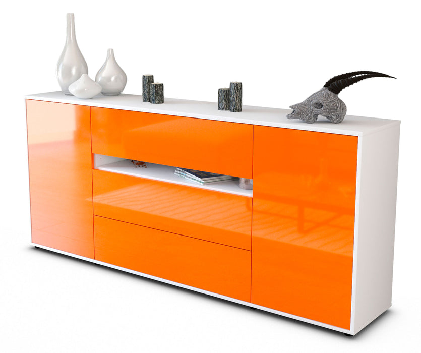Sideboard Fernanda, Orange (180x79x35cm)