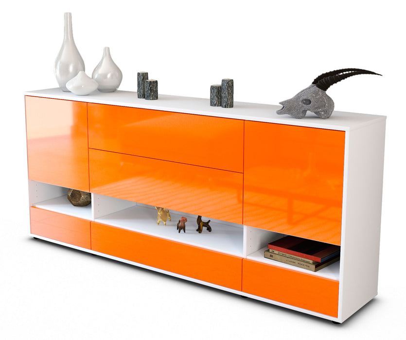 Sideboard Florentina, Orange (180x79x35cm)