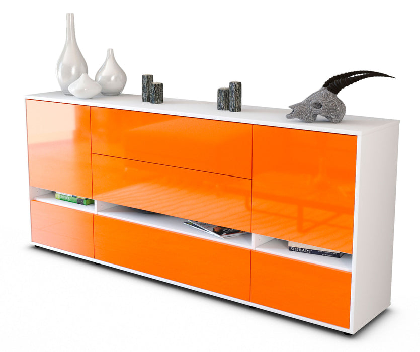 Sideboard Floriana, Orange (180x79x35cm)