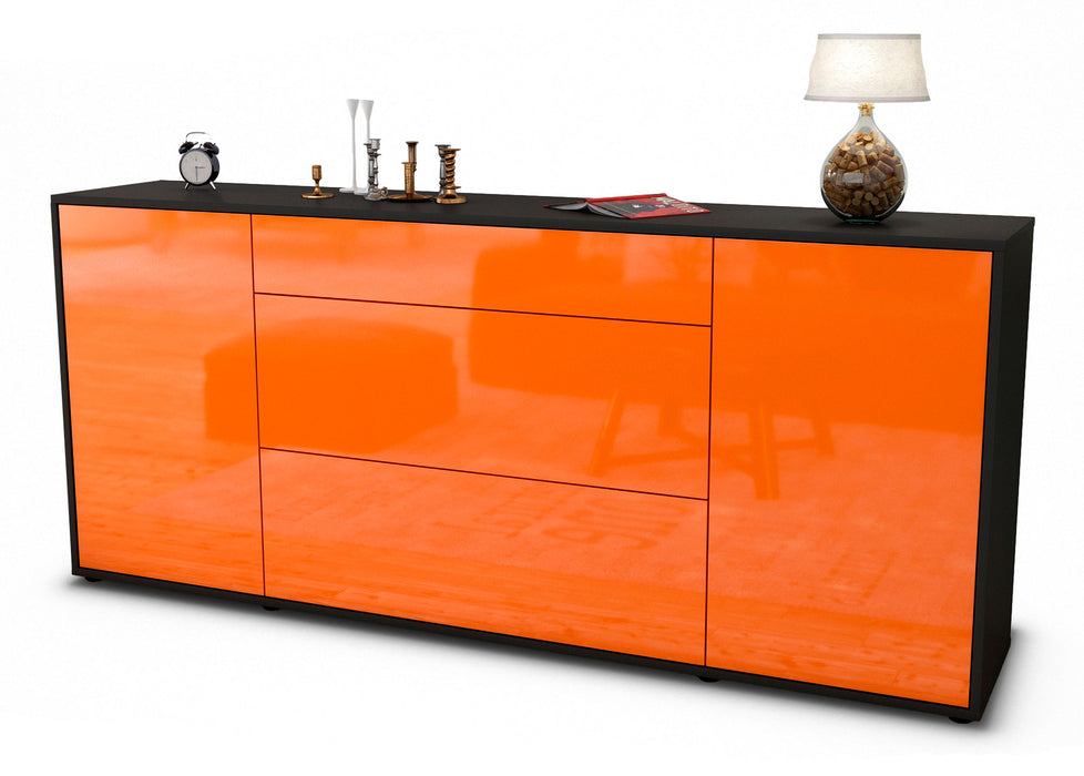 Sideboard Eleonora, Orange (180x79x35cm)