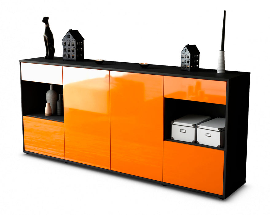 Sideboard Gabriella, Orange (180x79x35cm)