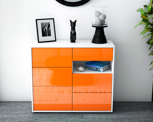 Sideboard Dariella, Orange (92x79x35cm)