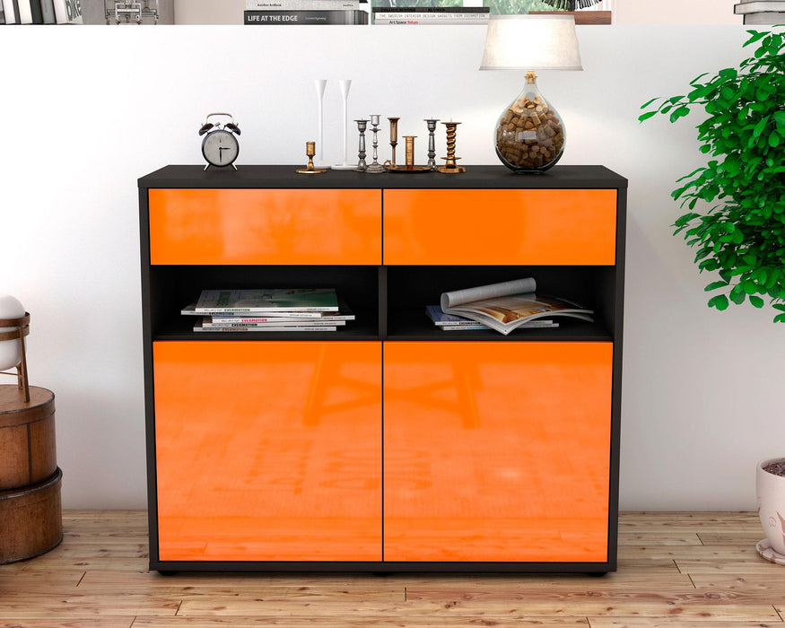 Sideboard Bruna, Orange (92x79x35cm)