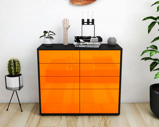 Sideboard Celeste, Orange (92x79x35cm)