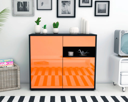 Sideboard Charlotta, Orange (92x79x35cm)