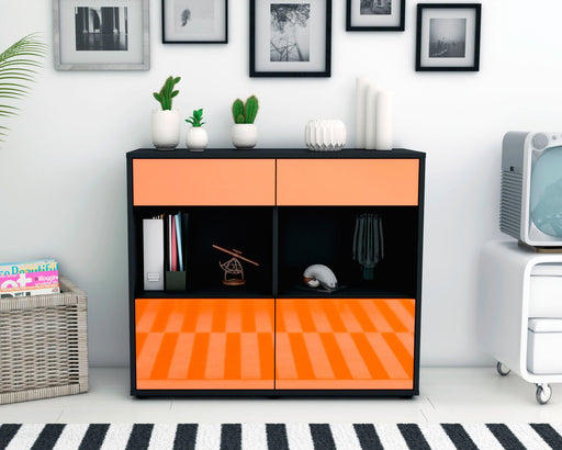 Sideboard Christina, Orange (92x79x35cm)