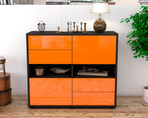 Sideboard Claudia, Orange (92x79x35cm)