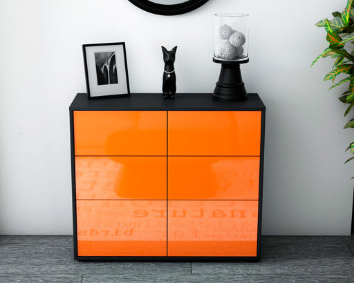 Sideboard Dalida, Orange (92x79x35cm)