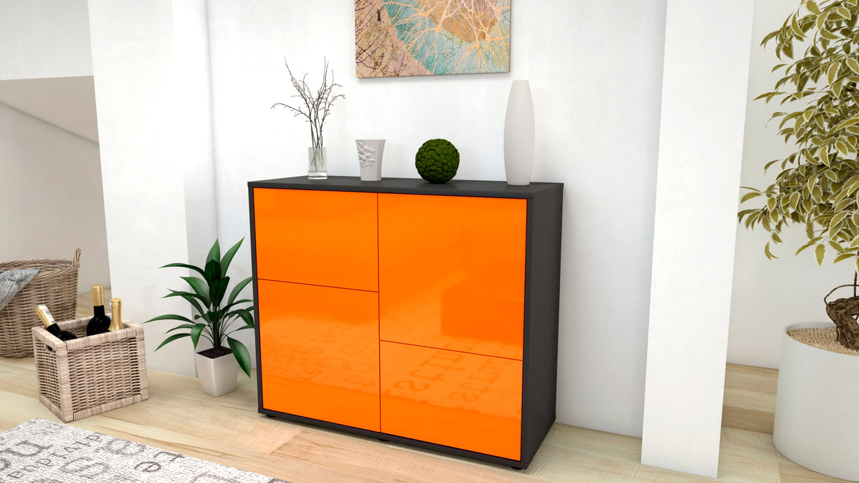 Sideboard Carla, Orange (92x79x35cm)