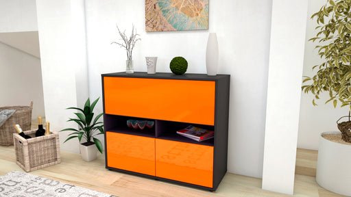 Sideboard Cassandra, Orange (92x79x35cm)