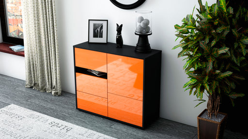 Sideboard Davina, Orange (92x79x35cm)