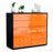 Sideboard Circe, Orange (92x79x35cm)