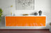 Lowboard Riverside, Orange, hängend (180x49x35cm)