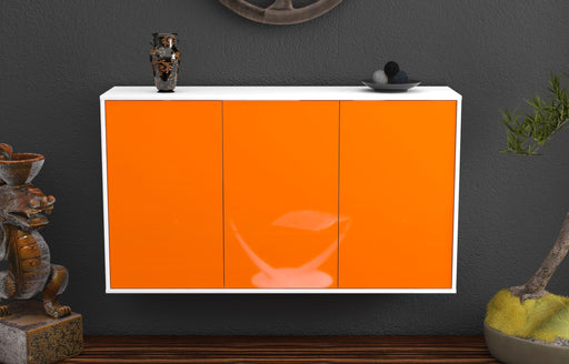 Sideboard Chattanooga, Orange, hängend (136x79x35cm)