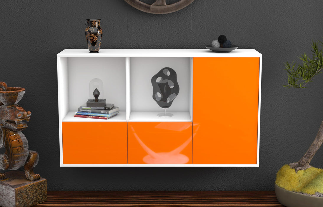 Sideboard Springfield, Orange, hängend (136x79x35cm)