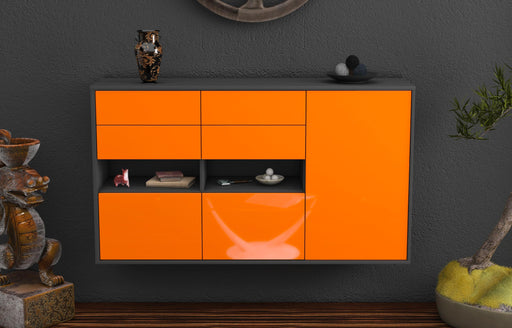 Sideboard Santa Rosa, Orange, hängend (136x79x35cm)