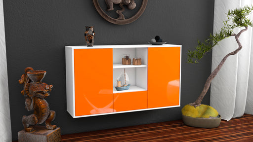 Sideboard Oceanside, Orange, hängend (136x79x35cm)