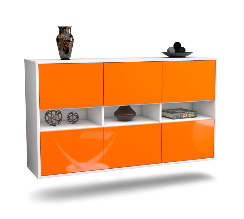 Sideboard Rockford, Orange, hängend (136x79x35cm)