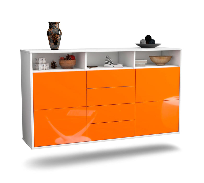 Sideboard Salem, Orange, hängend (136x79x35cm)