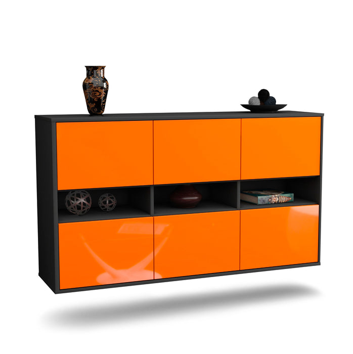 Sideboard Rockford, Orange, hängend (136x79x35cm)