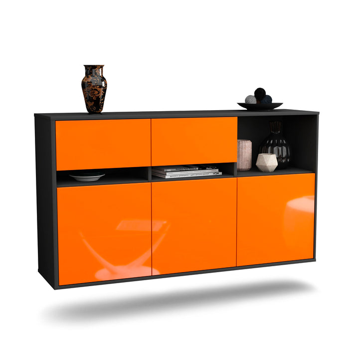 Sideboard Enterprise, Orange, hängend (136x79x35cm)