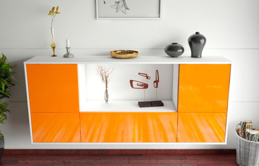 Sideboard Sunnyvale, Orange, hängend (180x79x35cm)