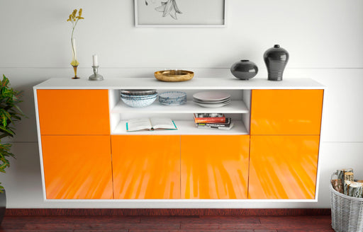 Sideboard Topeka, Orange, hängend (180x79x35cm)