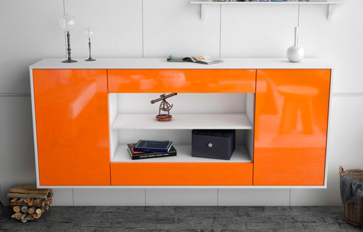 Sideboard Olathe, Orange, hängend (180x79x35cm)