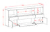 Sideboard Cary, Beton, hängend (180x79x35cm)