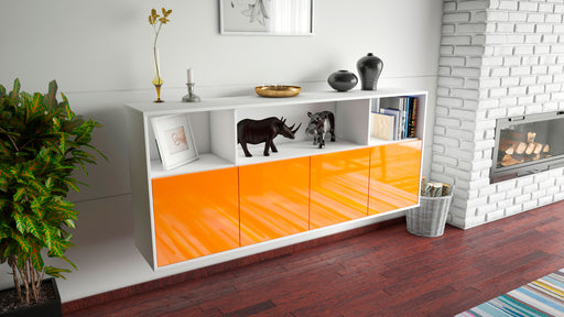 Sideboard Columbia, Orange, hängend (180x79x35cm)