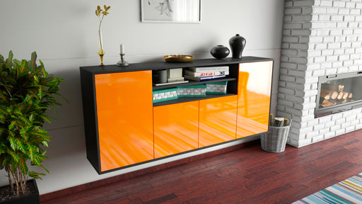 Sideboard Mesquite, Orange, hängend (180x79x35cm)