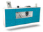 Sideboard Fullerton, Türkis, hängend (180x79x35cm)