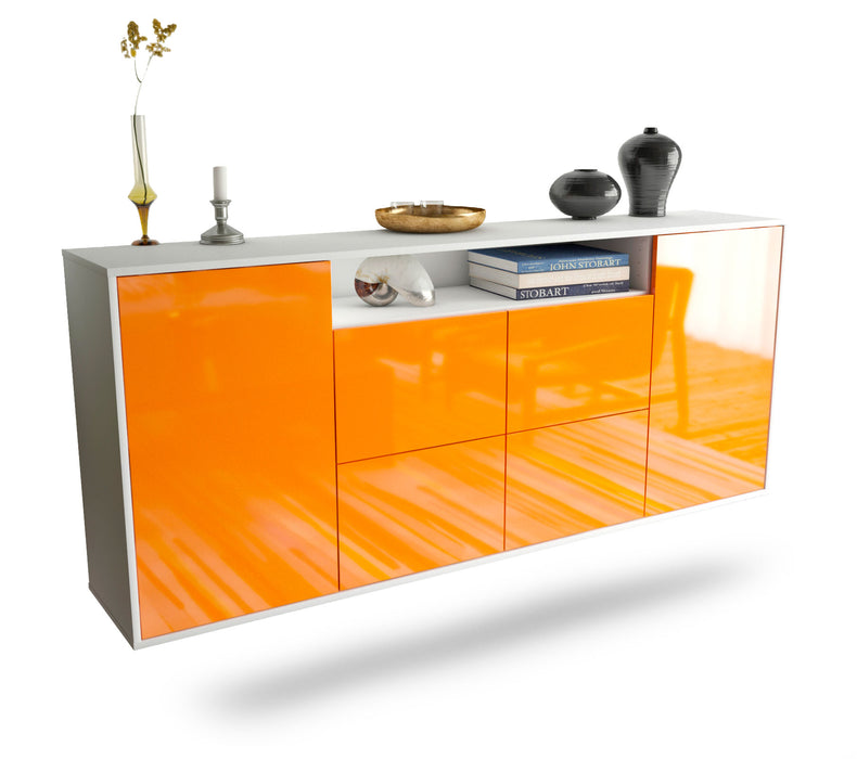 Sideboard Carrollton, Orange, hängend (180x79x35cm)