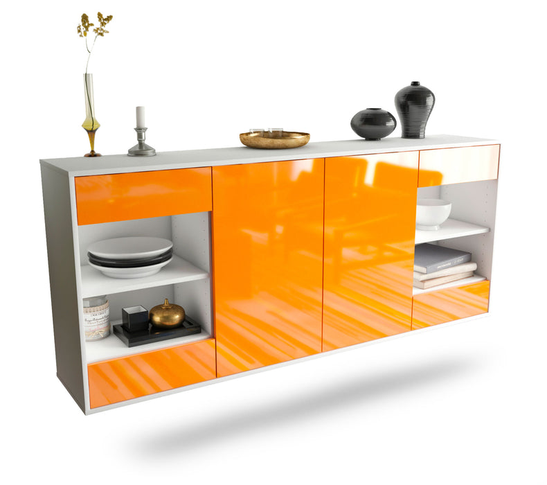 Sideboard Independence, Orange, hängend (180x79x35cm)