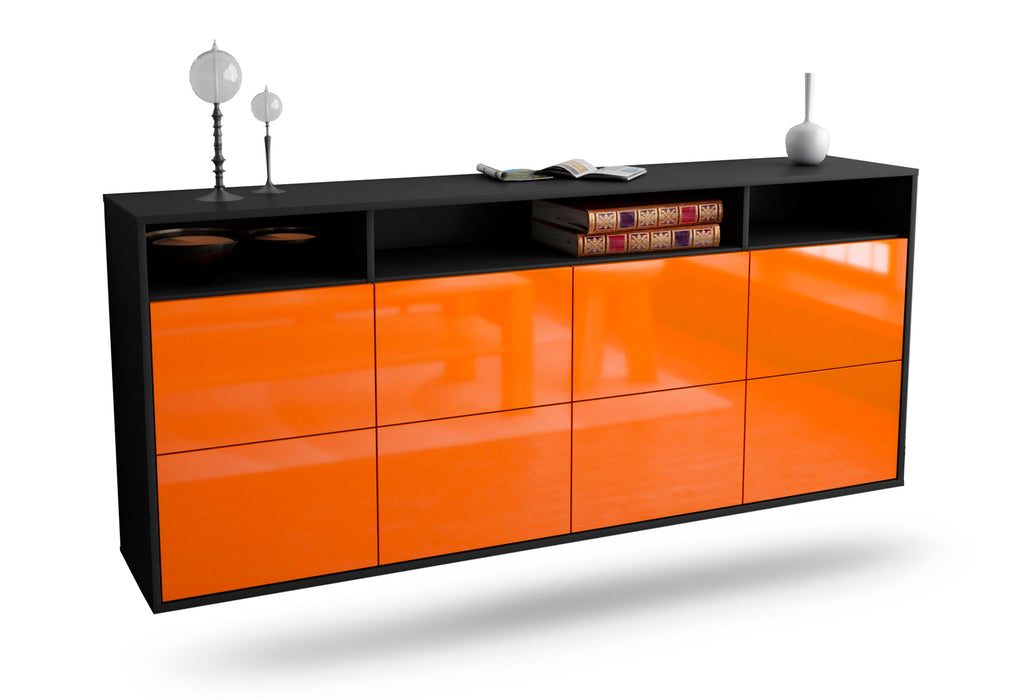 Sideboard Concord, Orange, hängend (180x79x35cm)