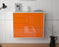 Sideboard Fontana, Orange, hängend (92x79x35cm)