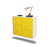 Sideboard Fremont, Gelb, hängend (92x79x35cm)