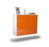Sideboard Fontana, Orange, hängend (92x79x35cm)